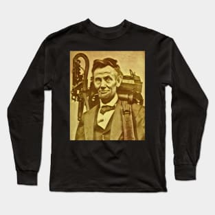 Lincoln Ghostbuster Long Sleeve T-Shirt